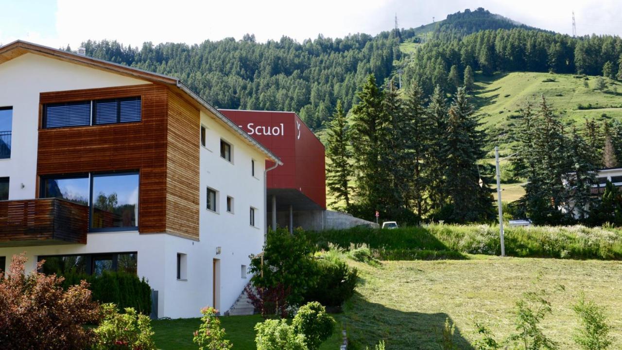 Chasa Rachoegna Scuol Exteriér fotografie